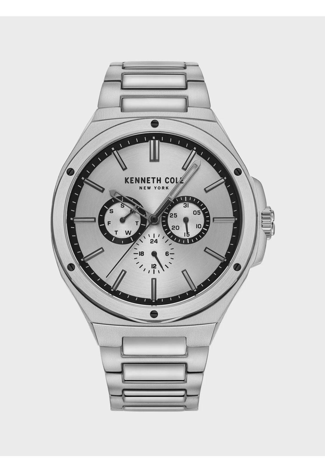 Reloj KCWGK2235101 Plateado / metálico Hombre Kenneth Cole New York-0
