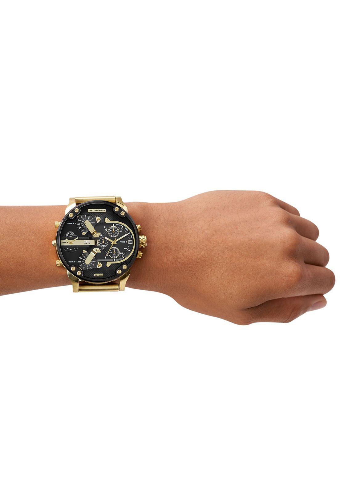 Reloj Diesel DZ7333 Dorado-3