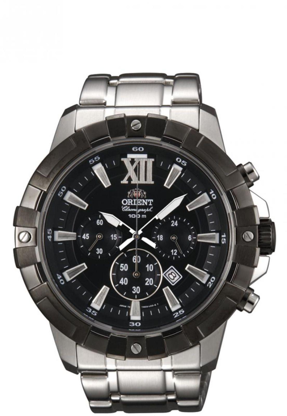 Reloj Deportivo Plateado Orient-0