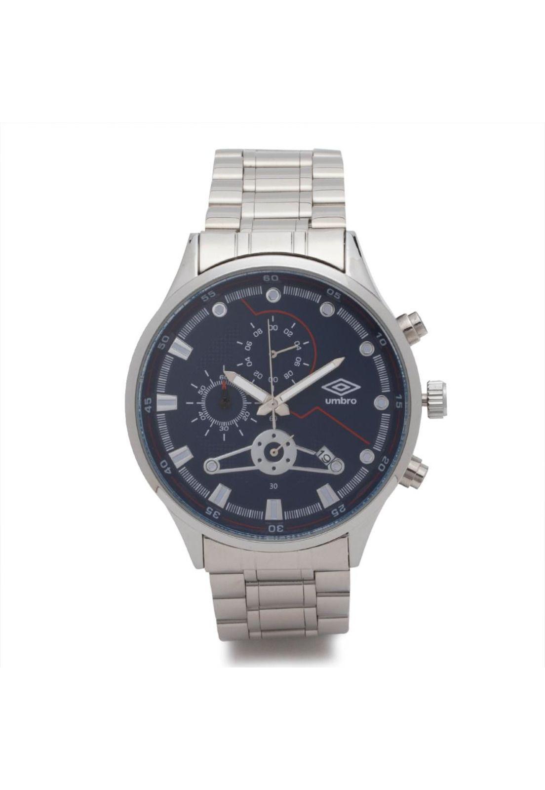 Reloj Umbro Plus UMBP-3100-3 Plateado Hombre-0