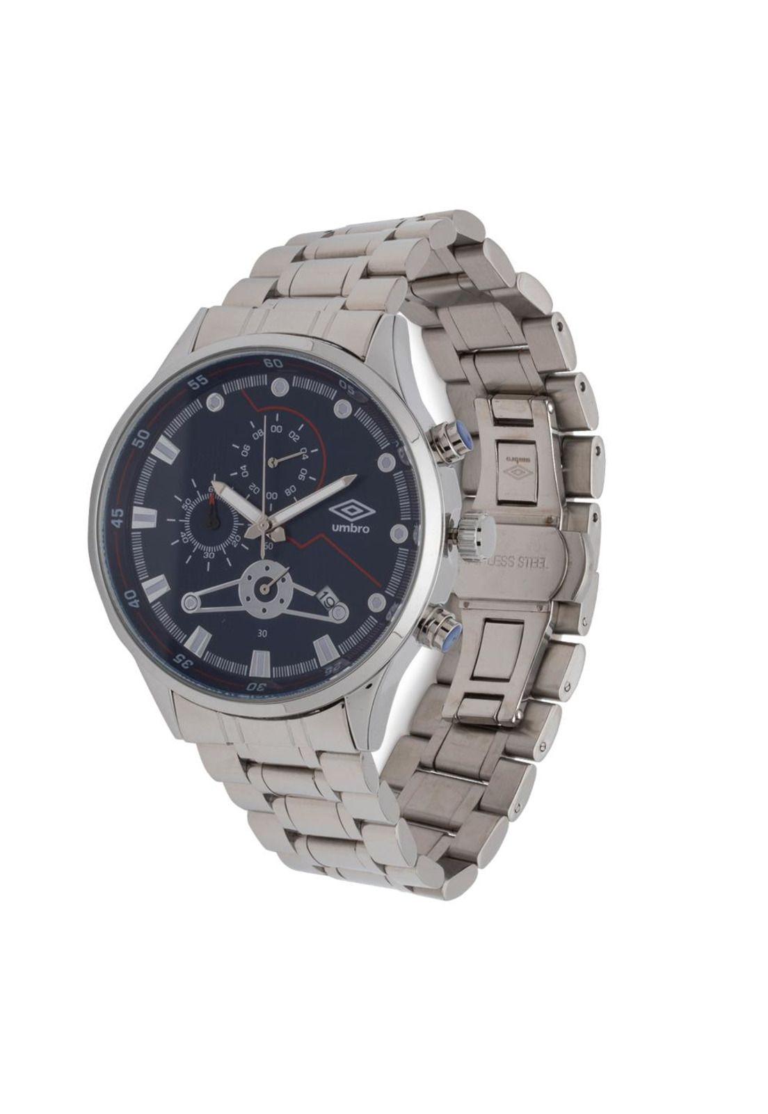 Reloj Umbro Plus UMBP-3100-3 Plateado Hombre-2