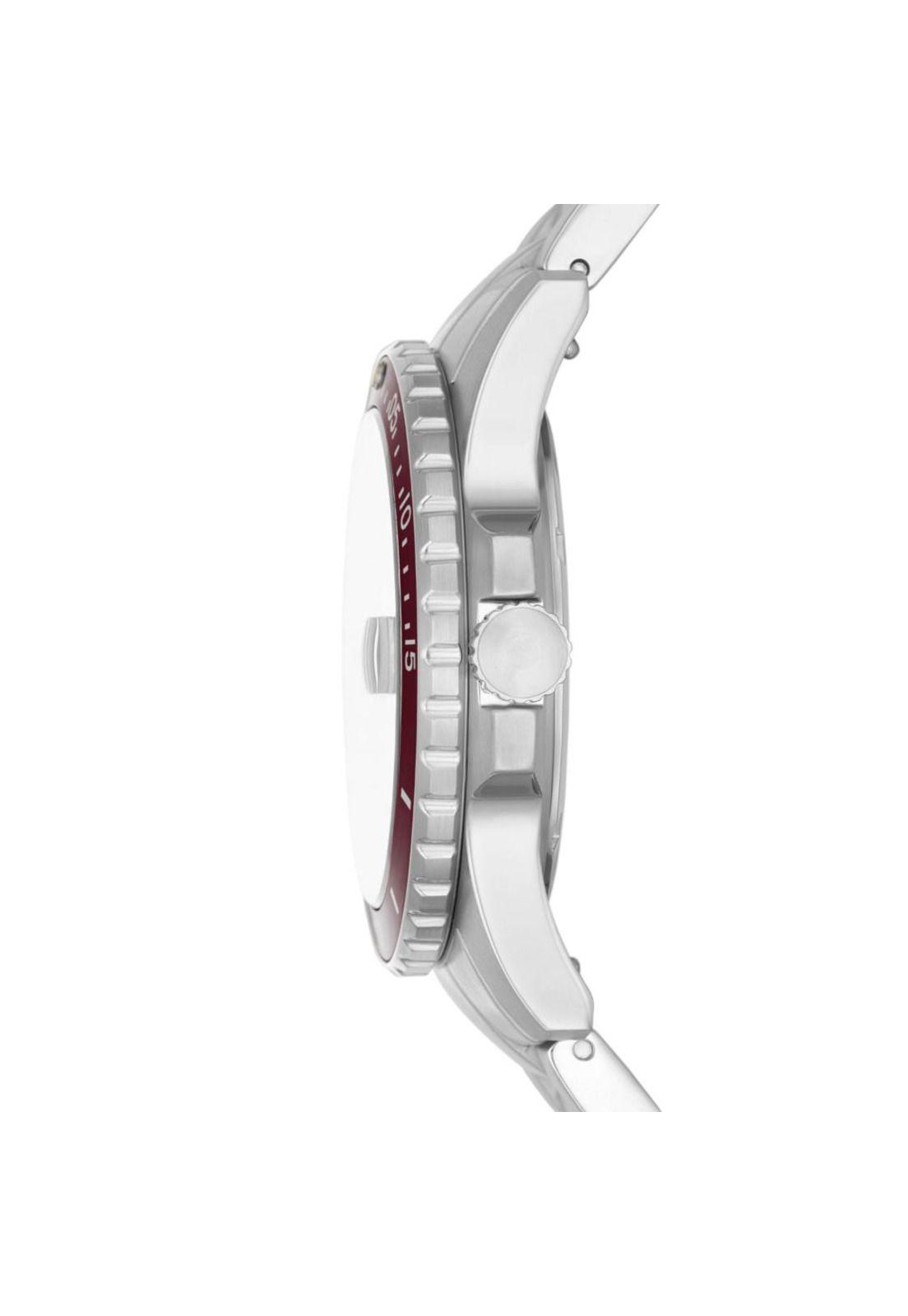 Reloj Plateado Fossil Hombre FS6013-1