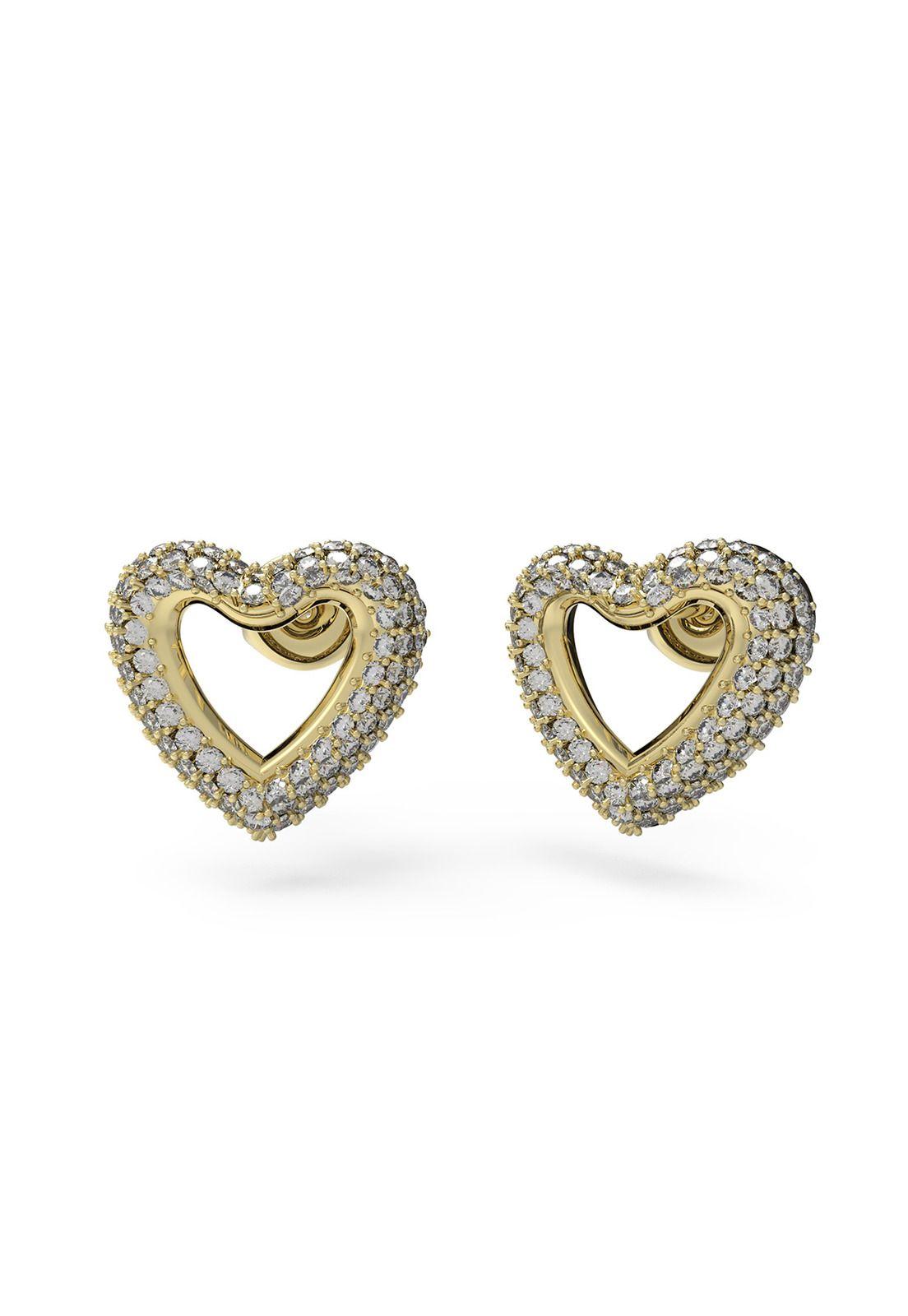 Aros Guess JUBE05028JWYGT-U Dorados-0