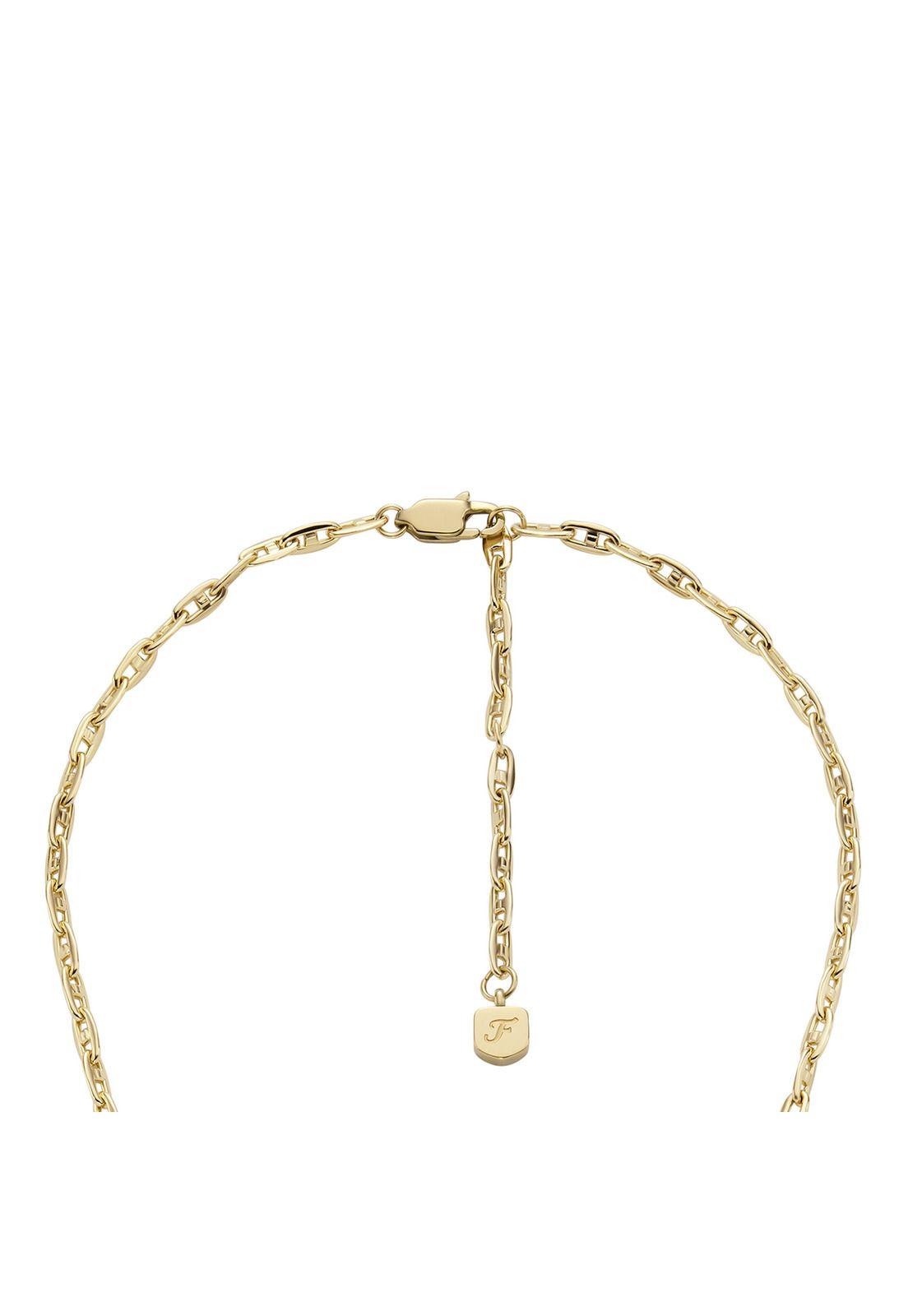 Collar Fossil  JA7258710 Dorado Mujer-3