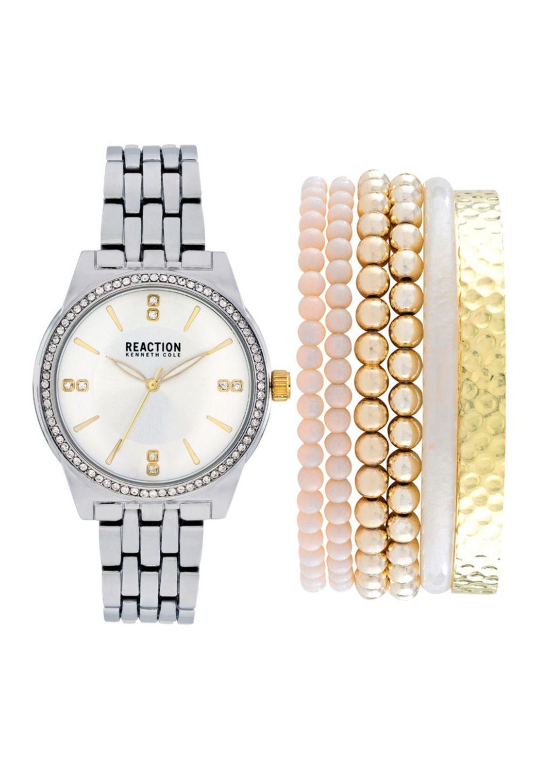 Reloj Set Plateado-0