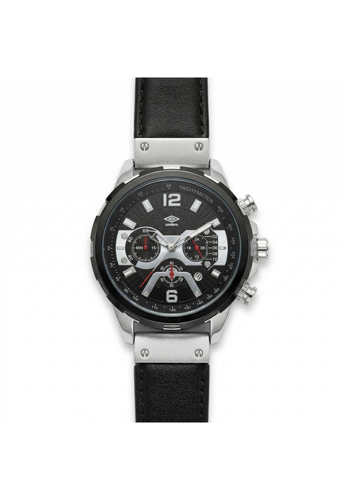 Reloj Análogo Hombre Umbro Plus Negro UMBP-1500-191-0