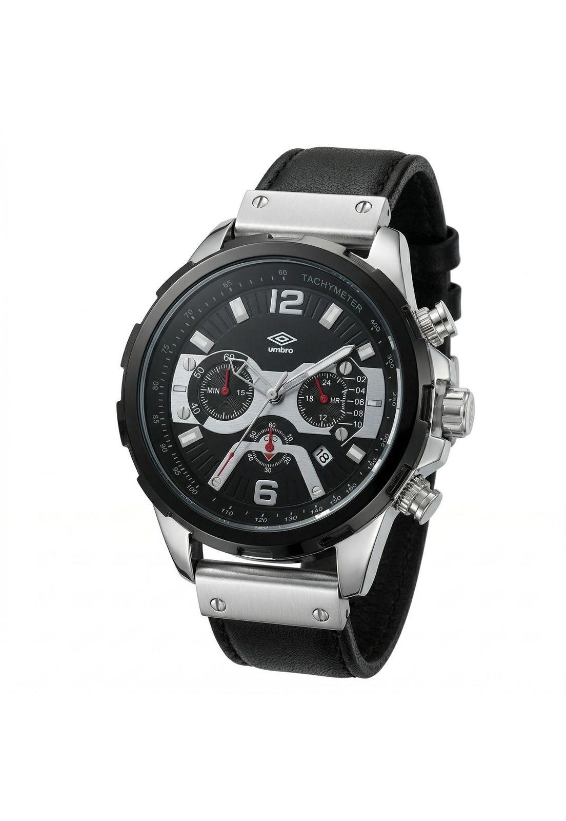Reloj Análogo Hombre Umbro Plus Negro UMBP-1500-191-1