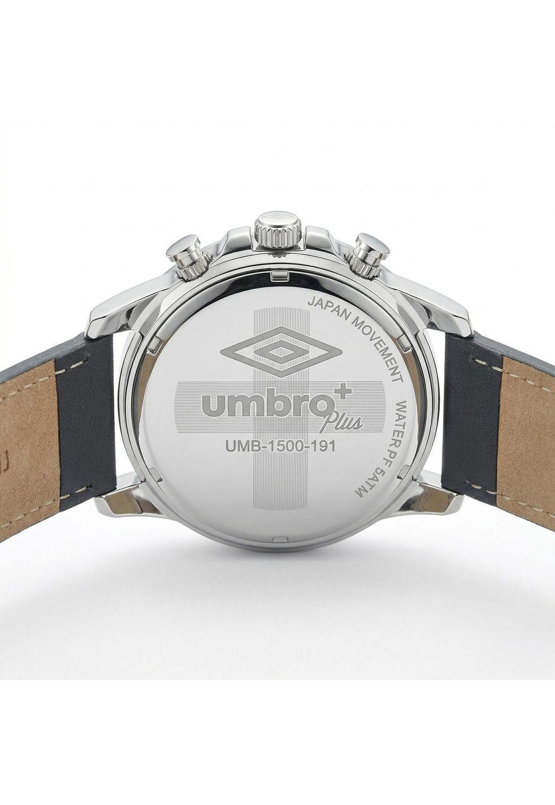 Reloj Análogo Hombre Umbro Plus Negro UMBP-1500-191-2