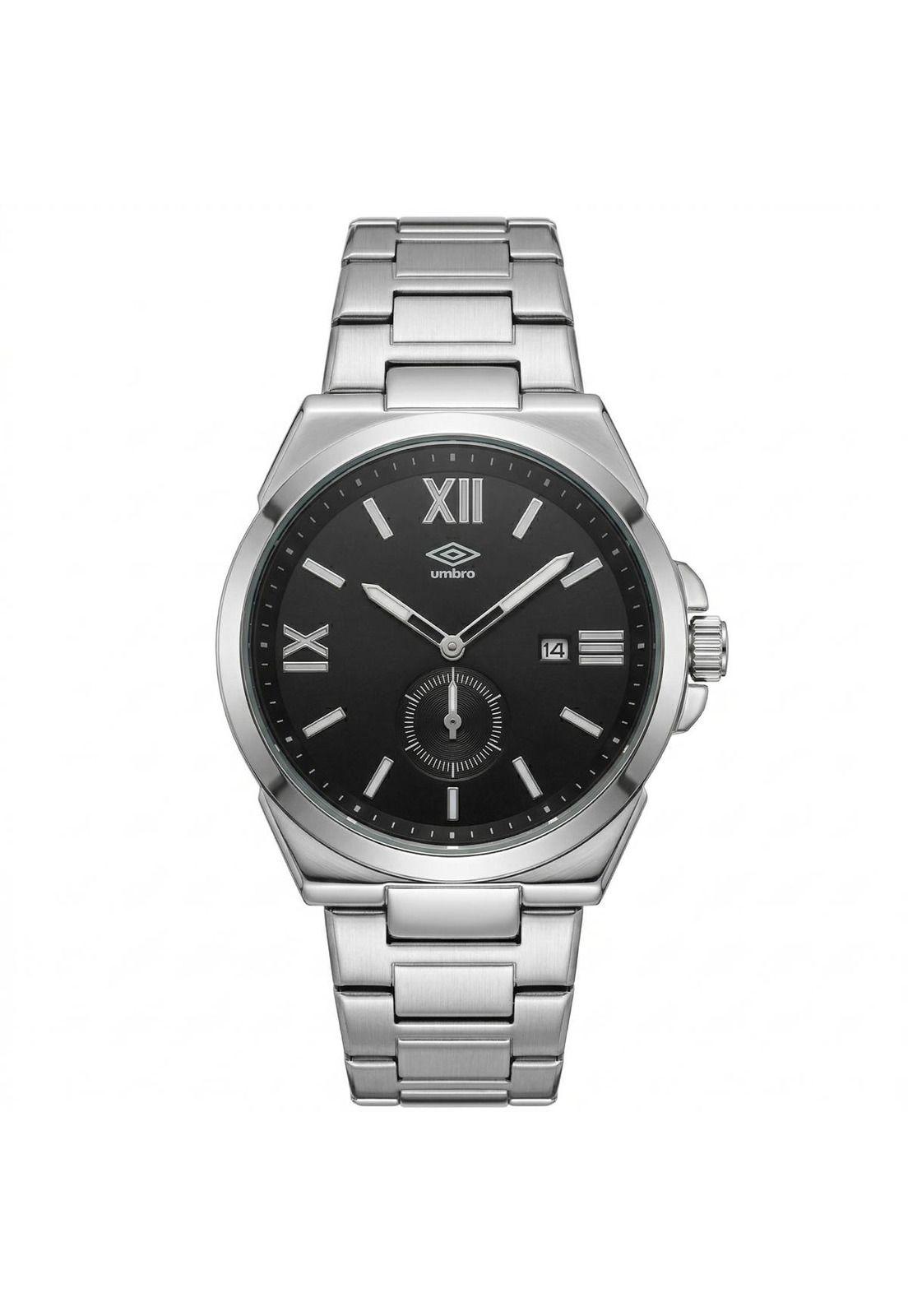 Reloj Análogo Hombre Umbro Plus Plateado UMBP-1500-210-0