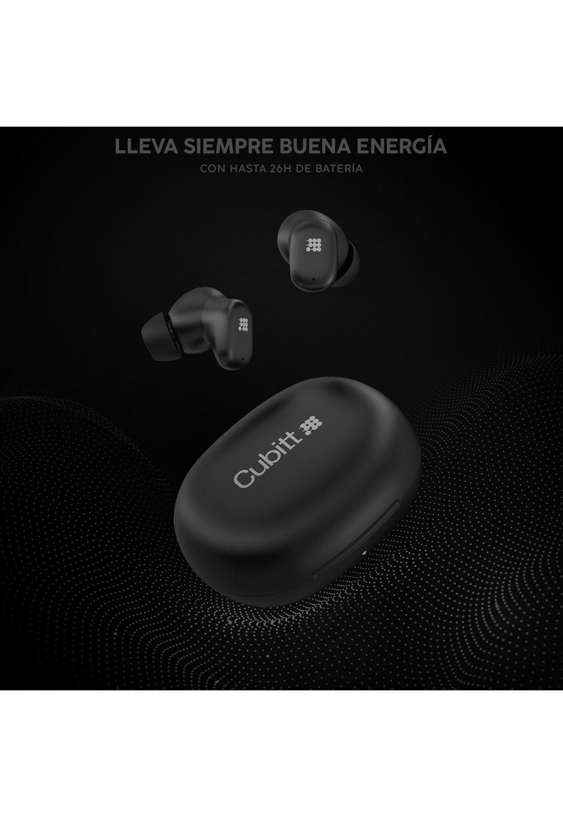 Audífonos Cubitt CT-PWBUDS1 Negro-4