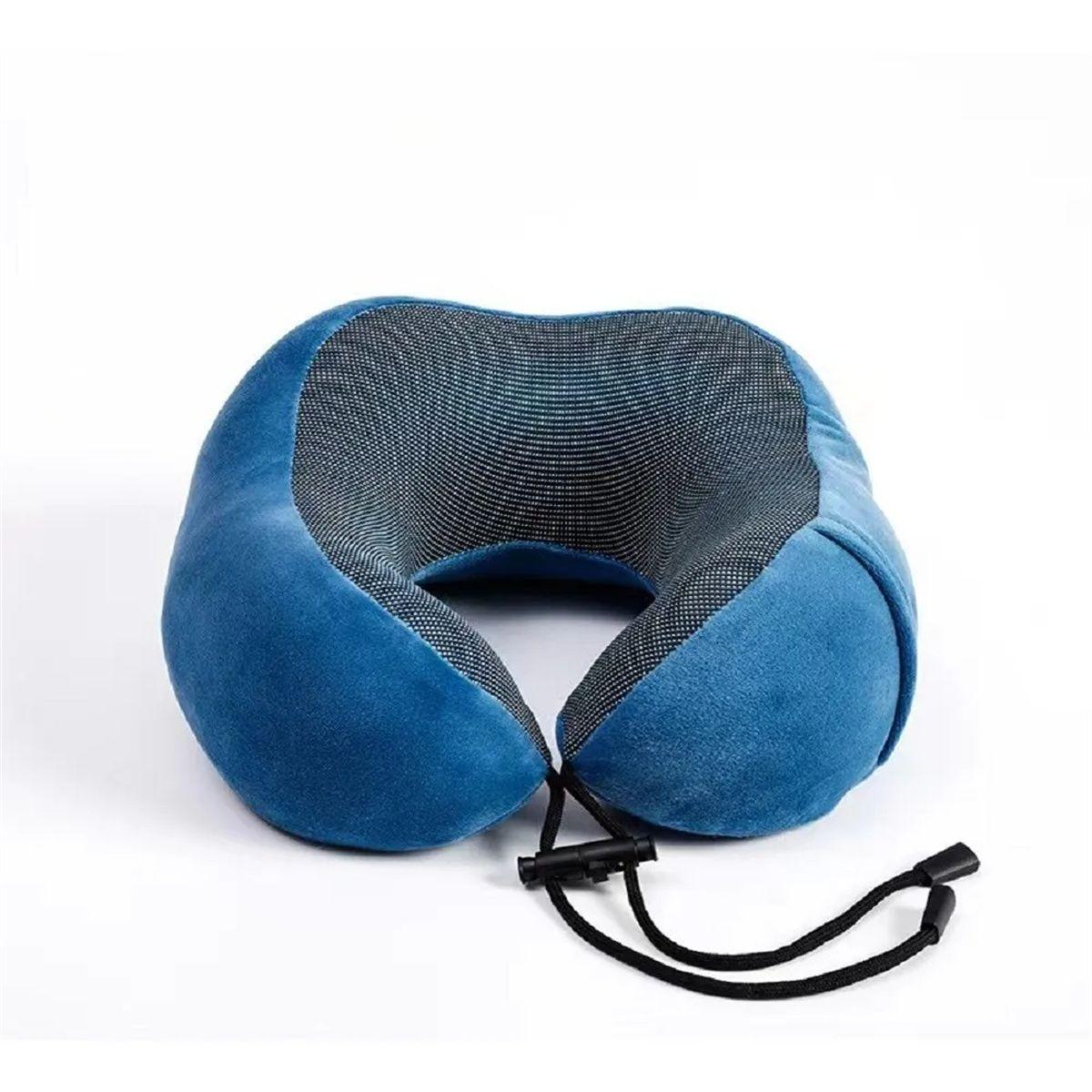 Almohada Viscoelastica Para Viaje De Cuello-0