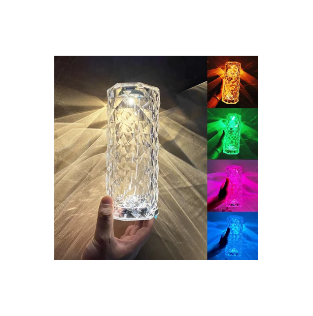 Lámpara de Cristal Táctil de mesa-2