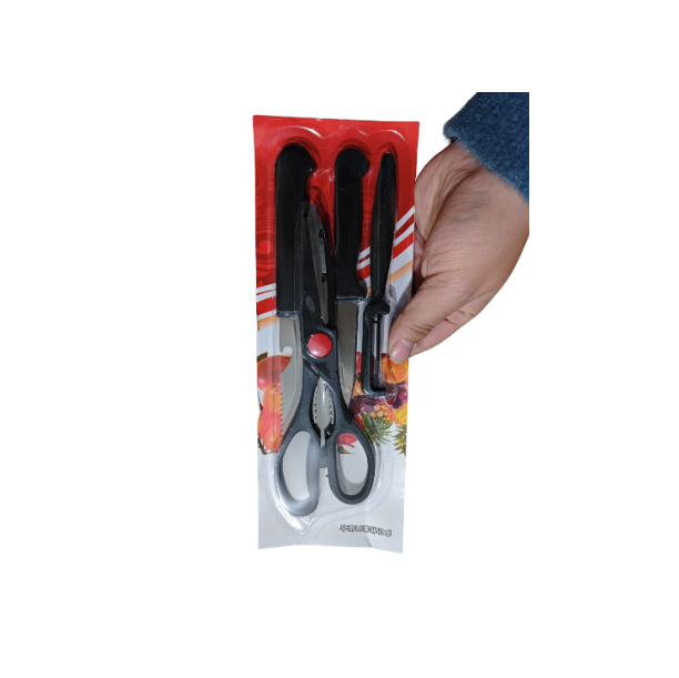 Set de Cuchillo y Tijera de Cocina-2