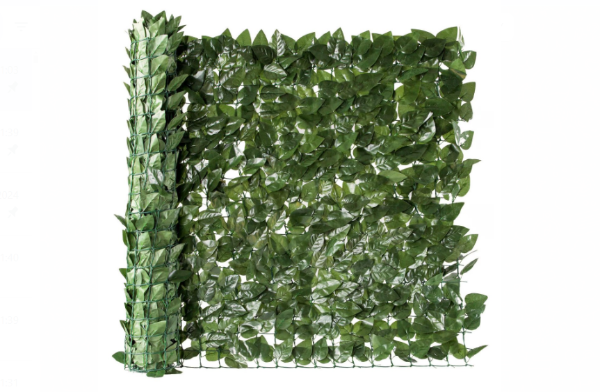 Pack 2 Jardín Vertical Artificial con Malla de Sauce UV- 1x3 m-0