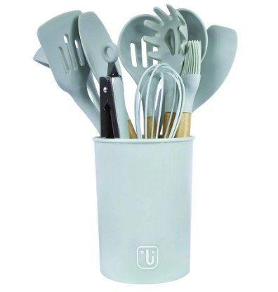 Utensilios cocina madera y silicona-0