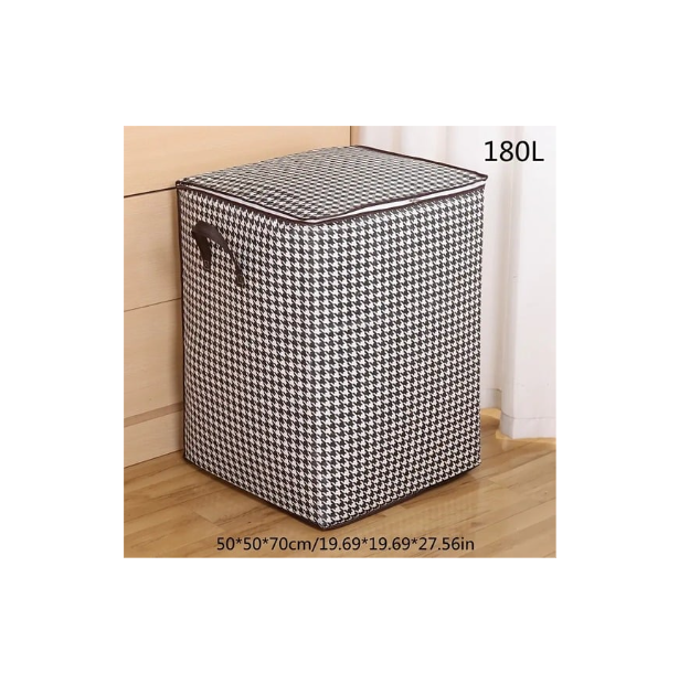 Pack 3 unidades Bolsas de almacenamiento Houndstooth 180 L-2