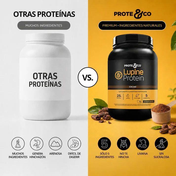 Lupine Protein Cacao 1 Kg Prote&Co-2