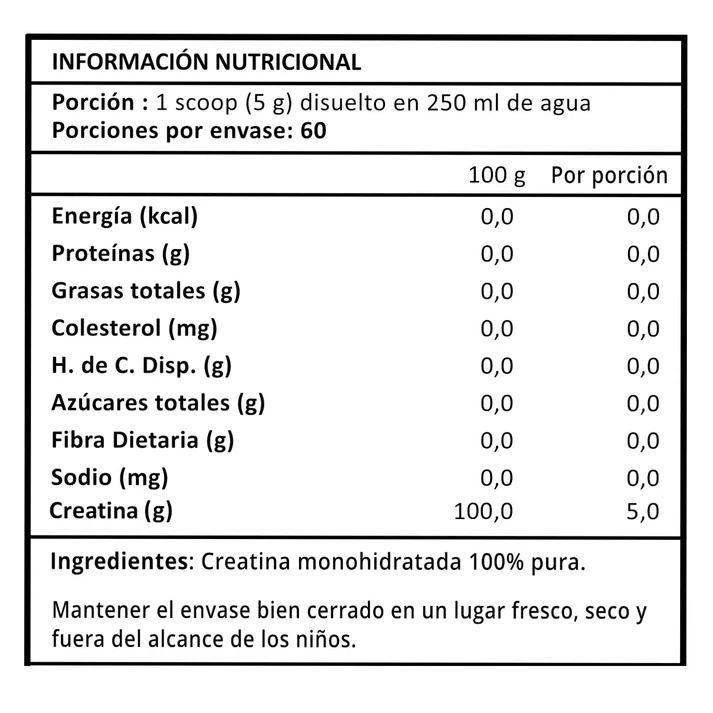Creatina Monohidratada Prote Co 300 Gr-2
