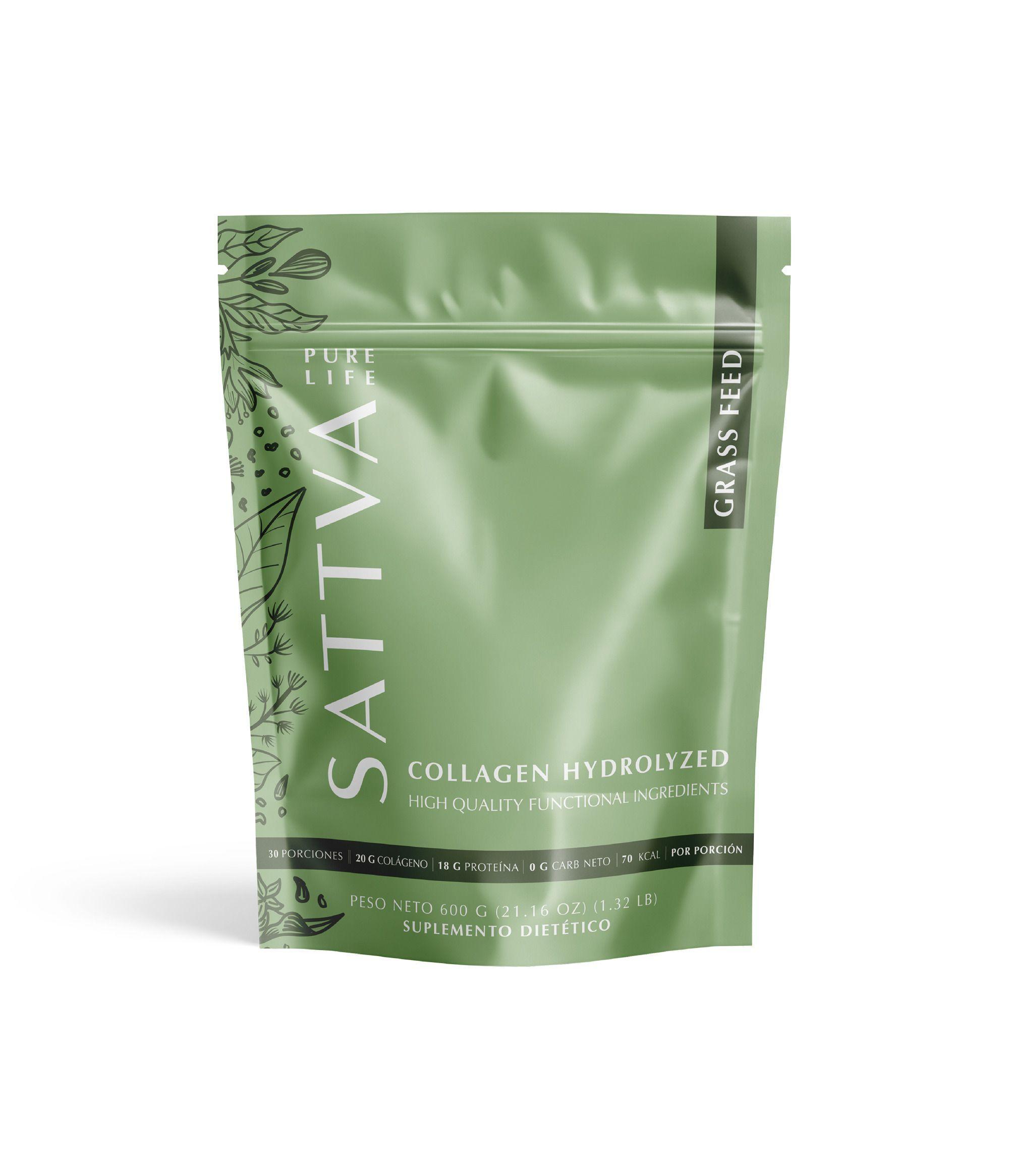 Grass Feed Collagen Hydrolyzed 0 6 Gr Sattva-0