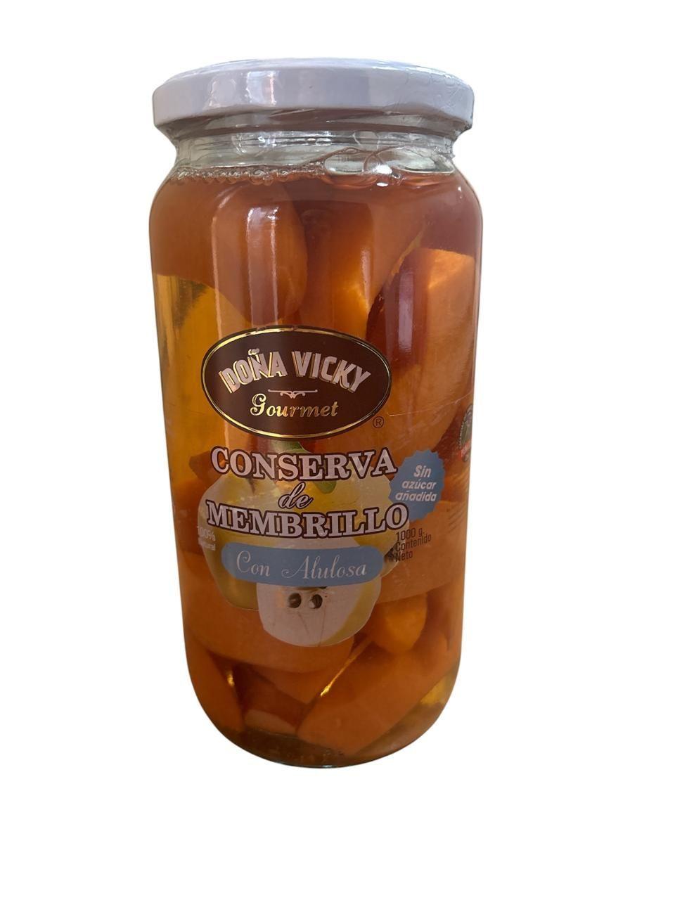 Membrillos mrillos en conserva con alulosa Do a Vicky 1 kg-0