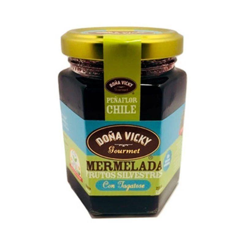 Mermelada melada frutos silvestres con alulosa Do a Vicky 220 gr-0