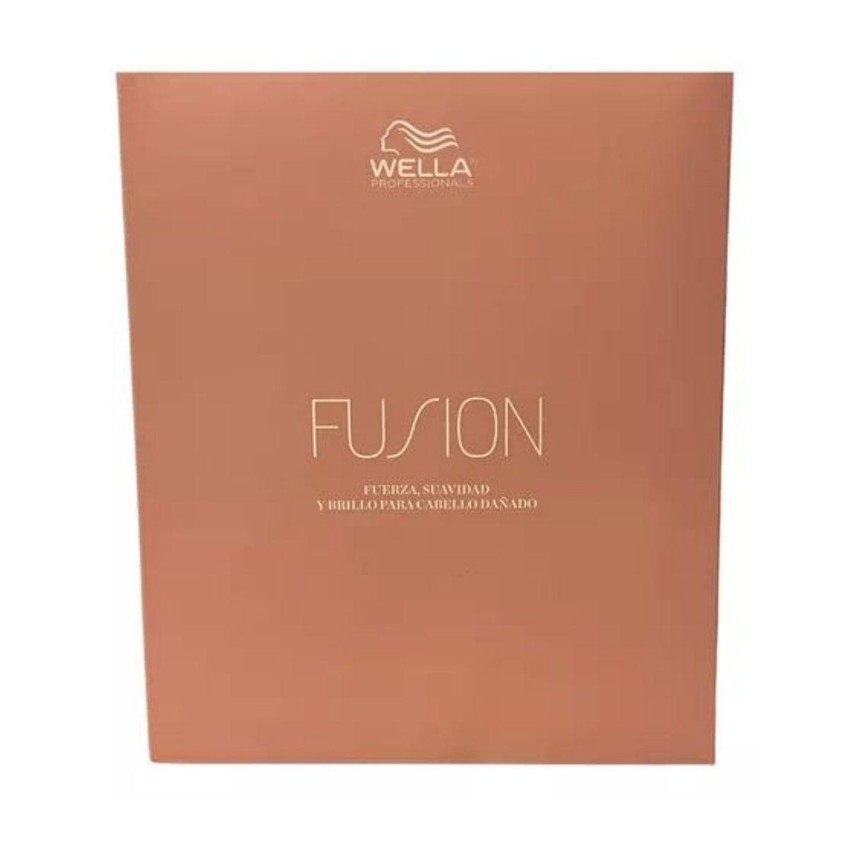 Pack Wella Fusion Shampoo 250ml Y Mascara 150ml-1