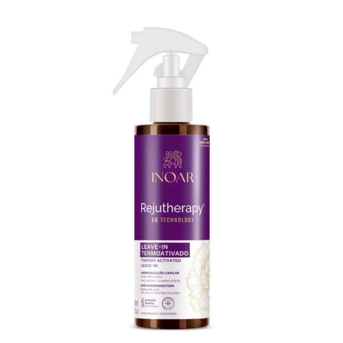 Set Shampoo + Acondicionador + Leave-In Rejutherapy Inoar-3
