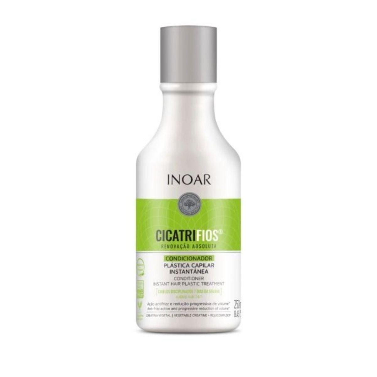 Kit Duo Cicatrifios Inoar Shampoo Y Acondicionador 250 Ml -3