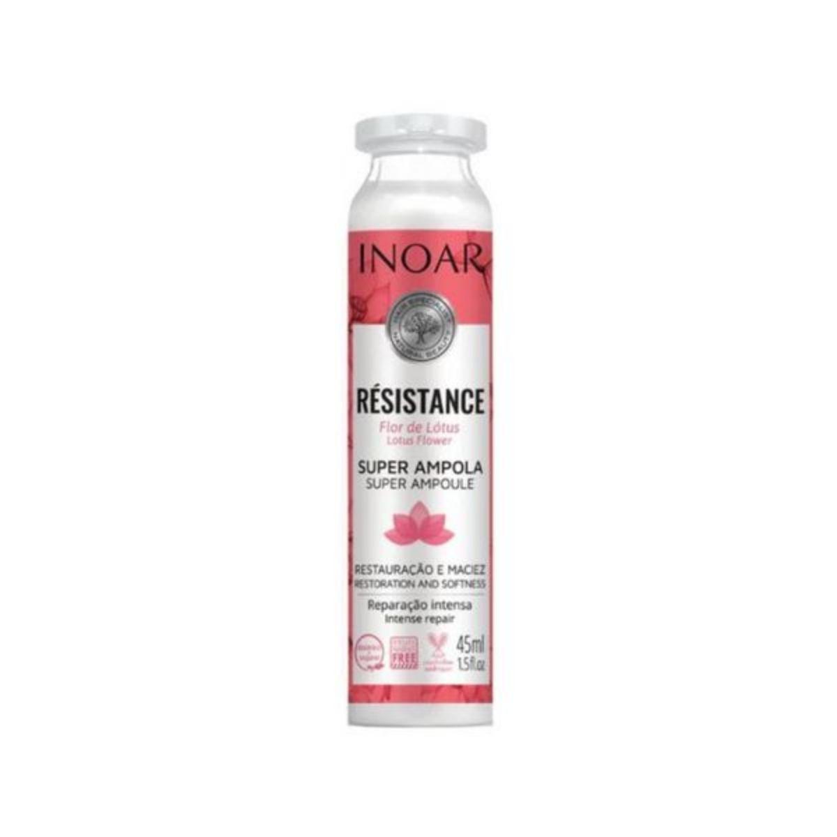 Ampolla Resistance Flor De Loto Inoar 6 Unidades 45ml-0