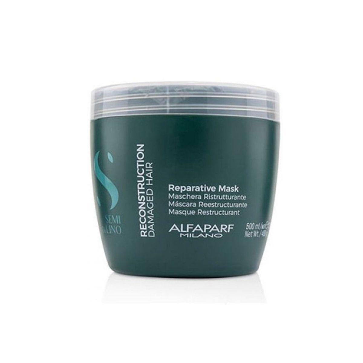 Pack Shampoo Y Máscara Reparative Semi Di Lino Alfaparf 1l-2