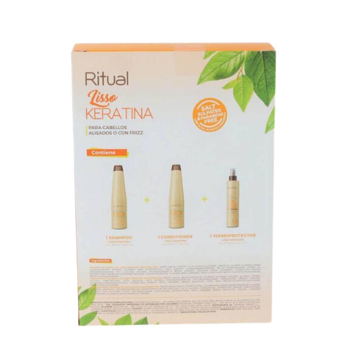 Set Lisso Keratina X3 Productos Be Natural -2