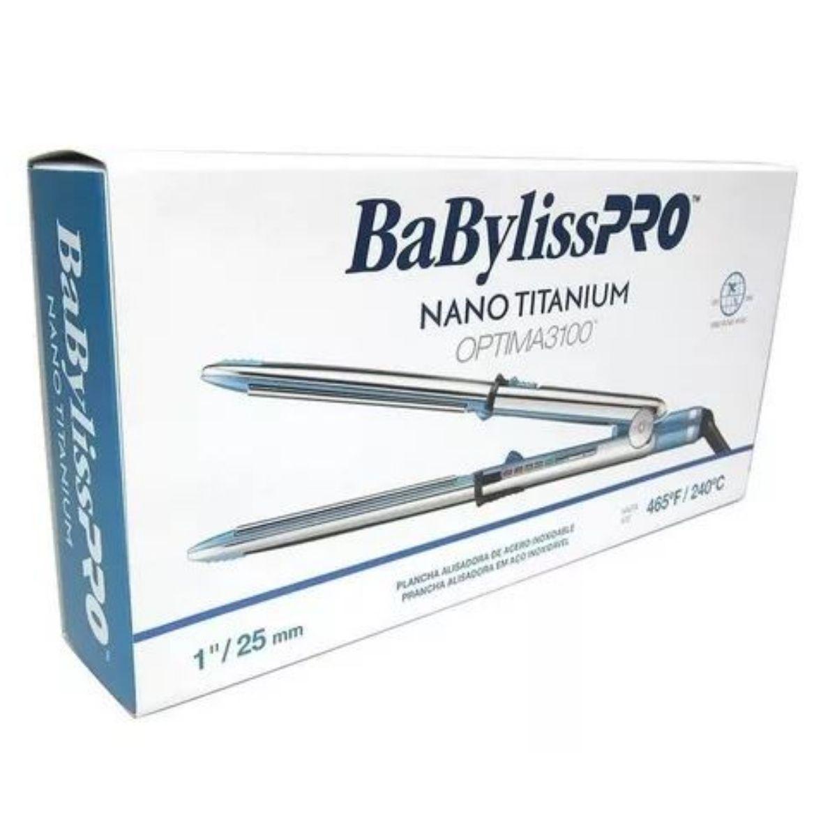 Plancha Babyliss Pro Nano Titanium Optima 3100-1