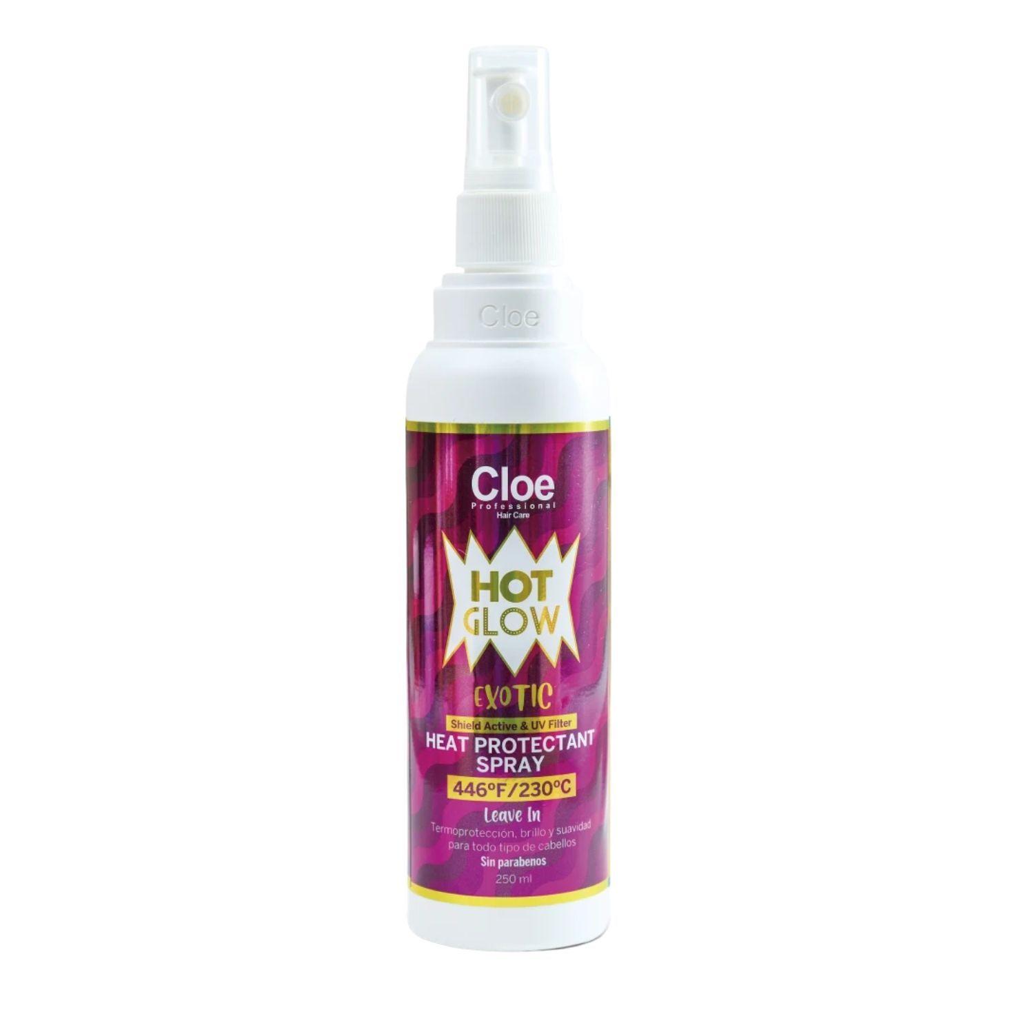 Set Cloe Repair Shampoo+ Acond 400ml + Hot Glow Exotic 250ml-2