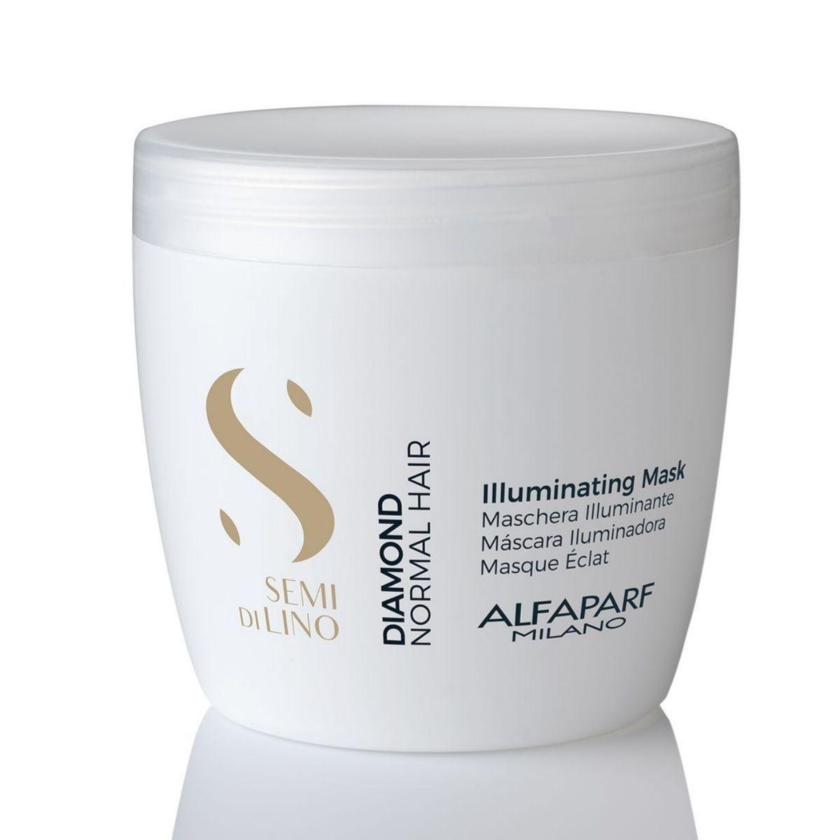 Pack Shampoo Y Máscara Illuminating Diamond Alfaparf 1lt-2