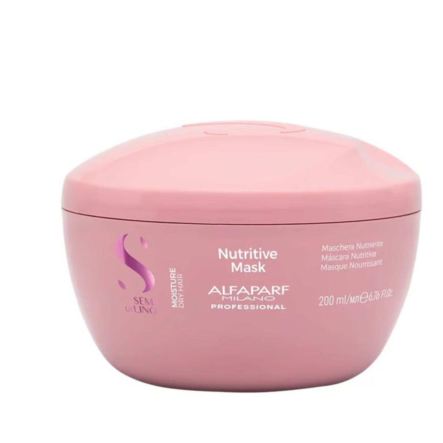 Set Shampoo 250ml + Acondicionador + Mascara 200ml Nutritive Alfaparf-2