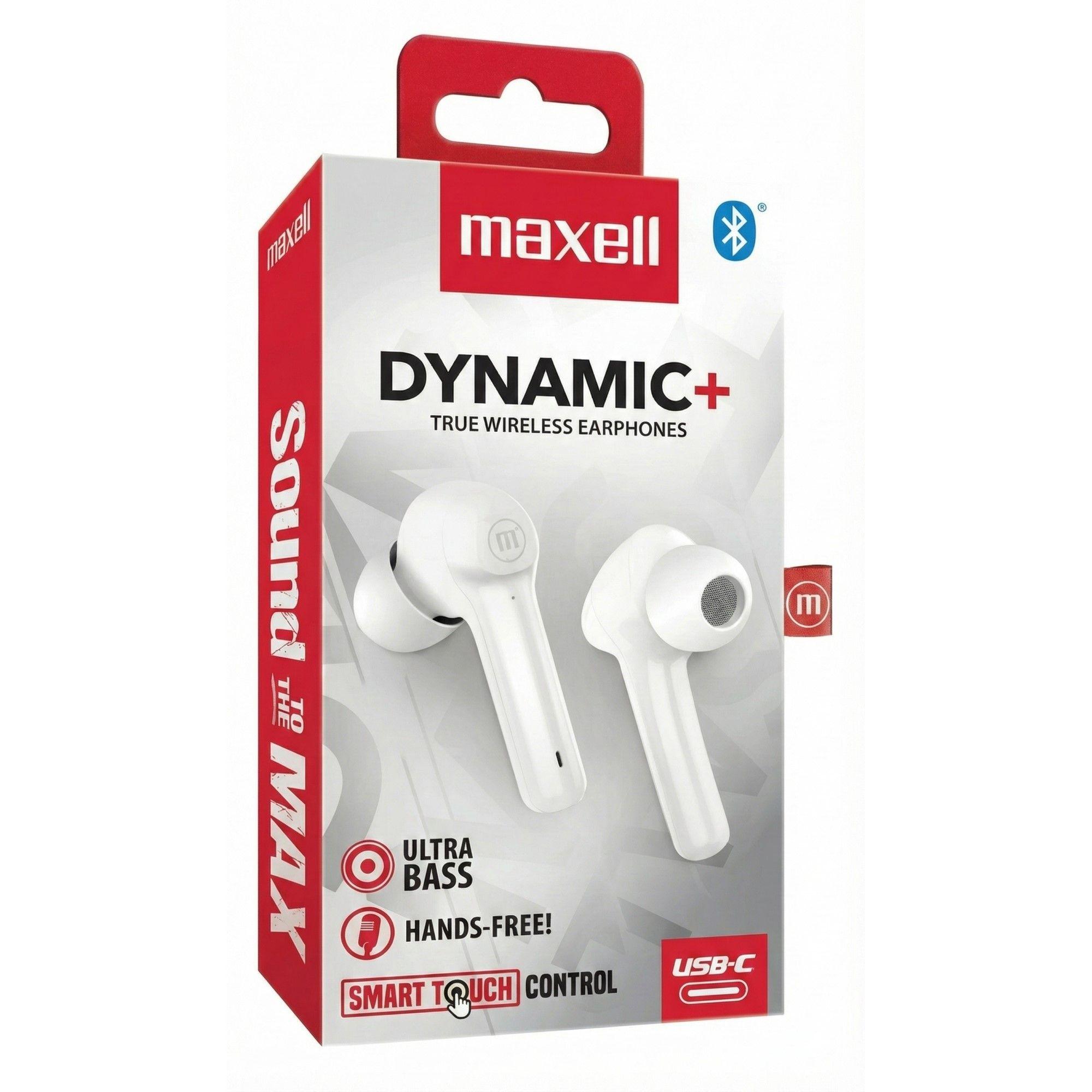 Audífonos Maxell Tws Bt Dynamic EB-BTDY Blanco-2