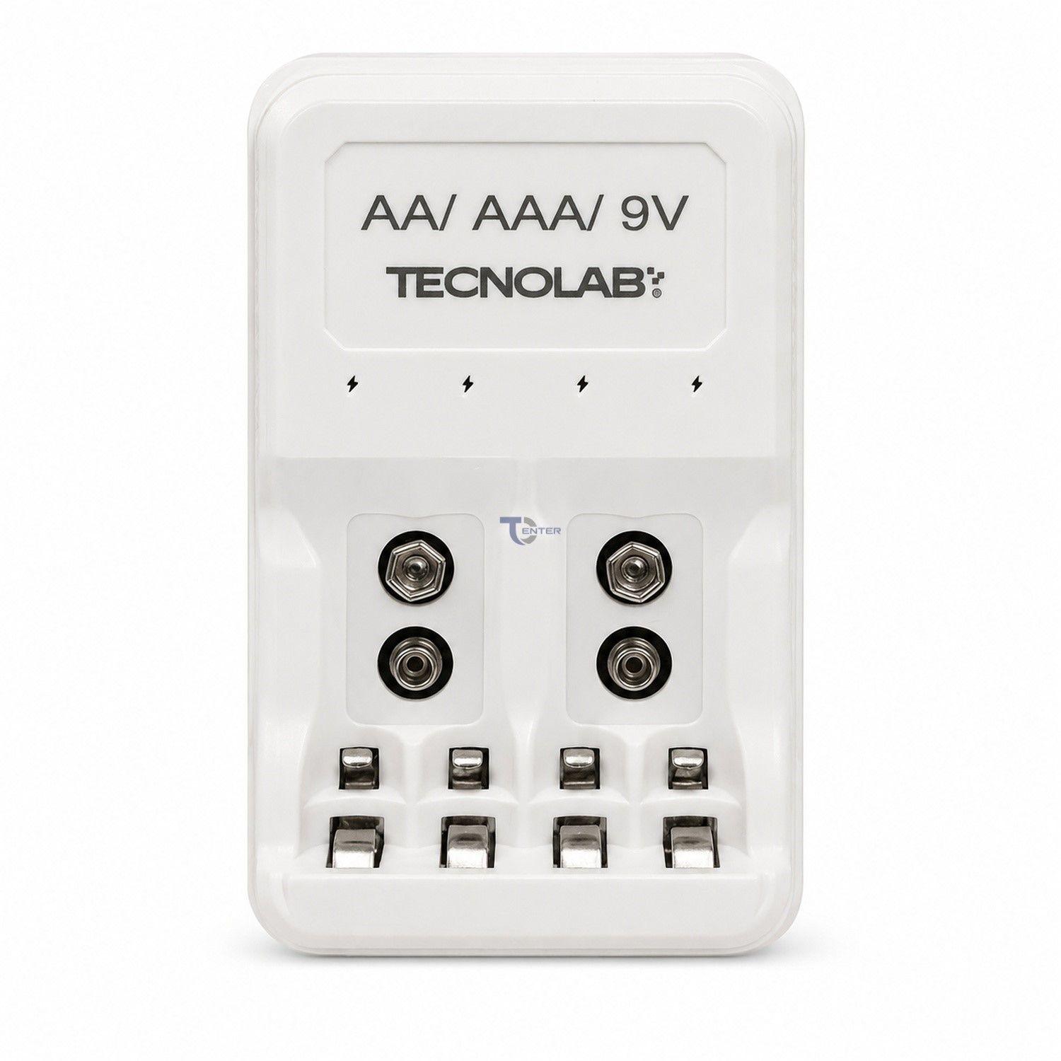 Cargador Pilas Tecnolab TL833 AA AAA 9V-5