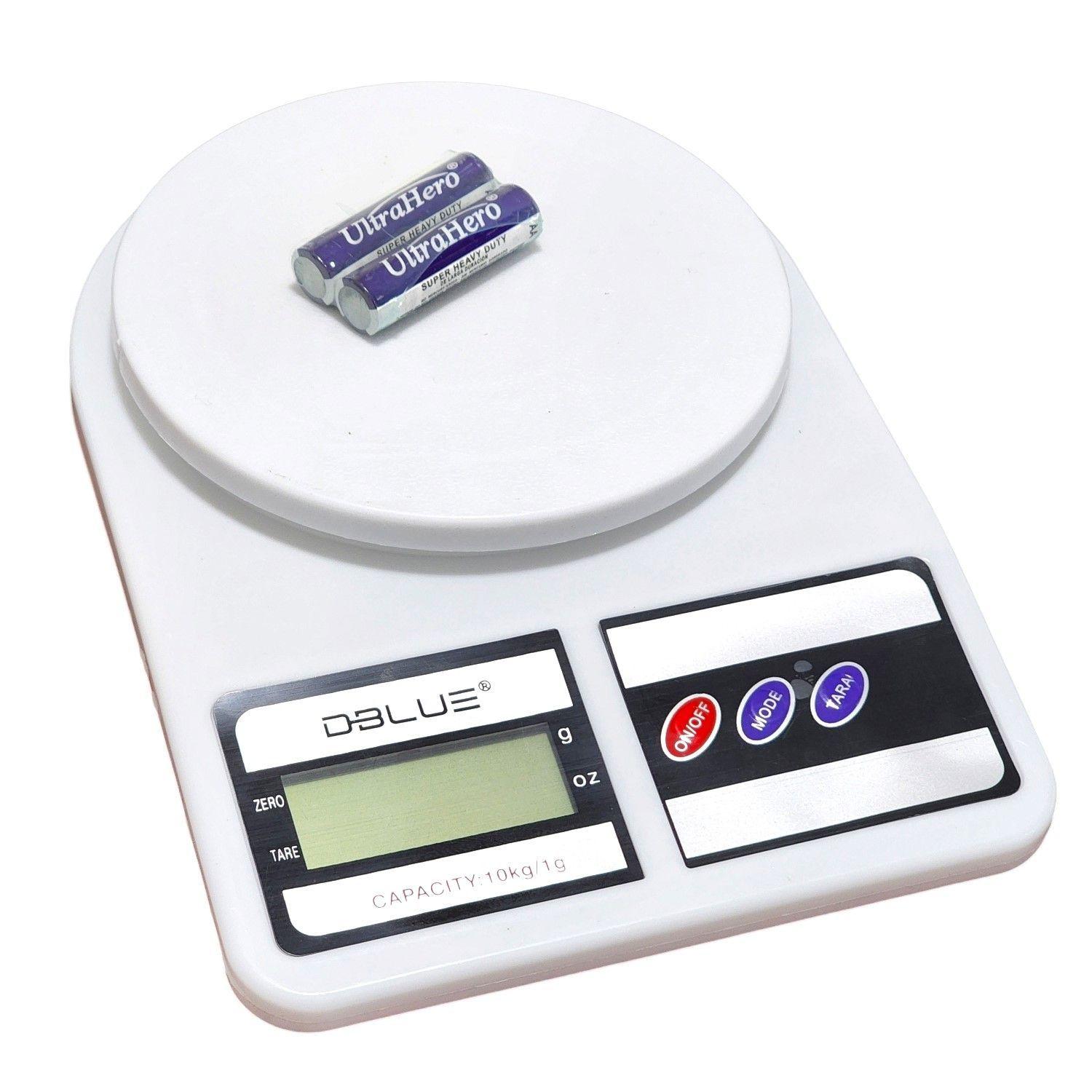 Balanza Pesa para Cocina Digital Dblue 10kg DBPDWS33W-5