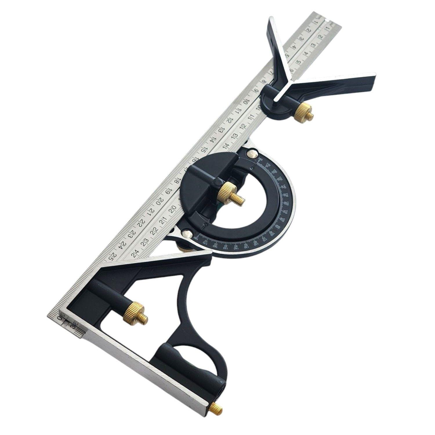 Escuadra Combinada Multiuso para Carpintero de 30cm 13619-2