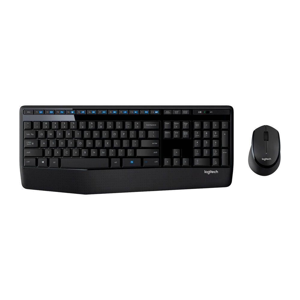 Kit Teclado y Mouse Logitech Comfort MK345 Negro-1