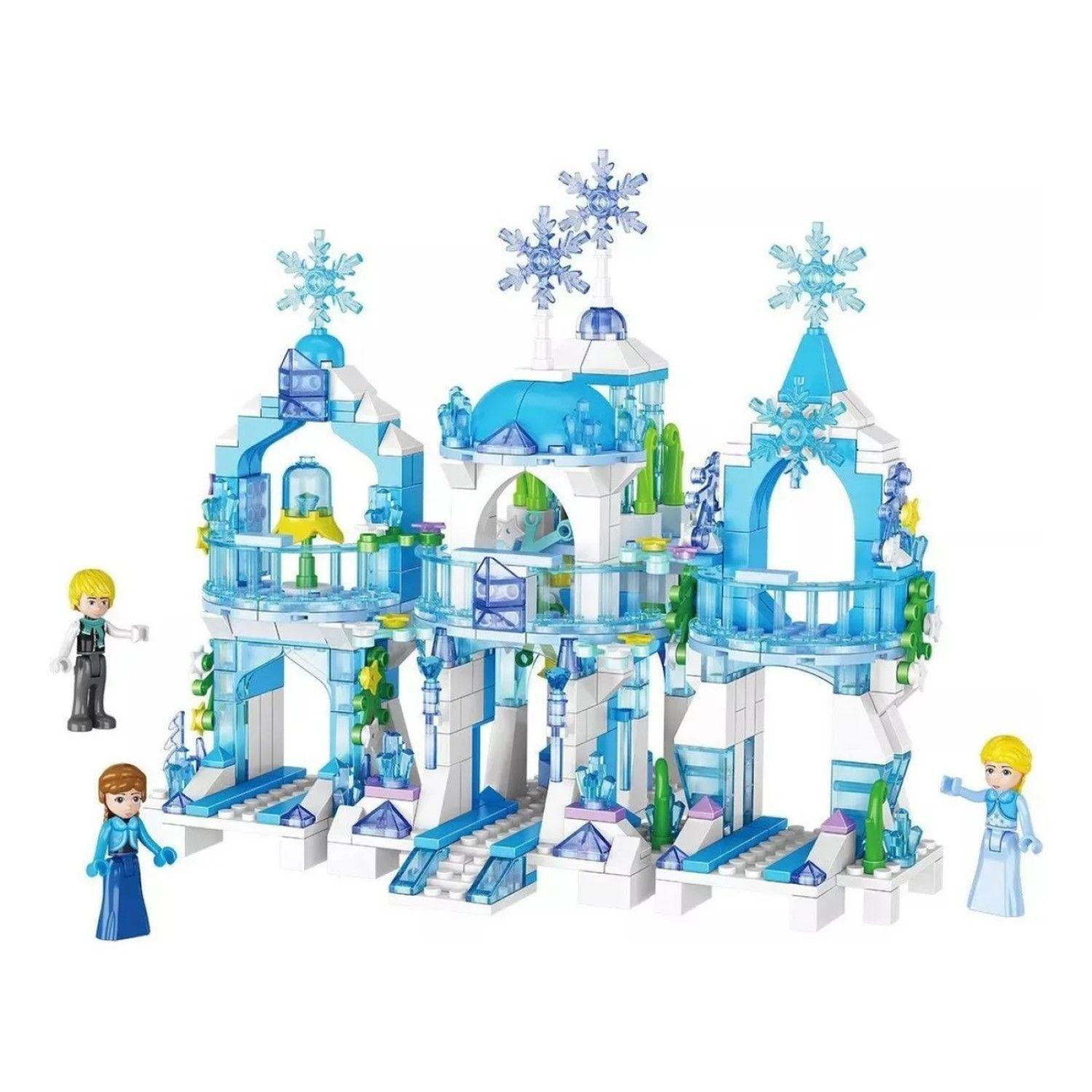 Set Bloques Armables Castillo de Hielo 463 Piezas DBG1539-1