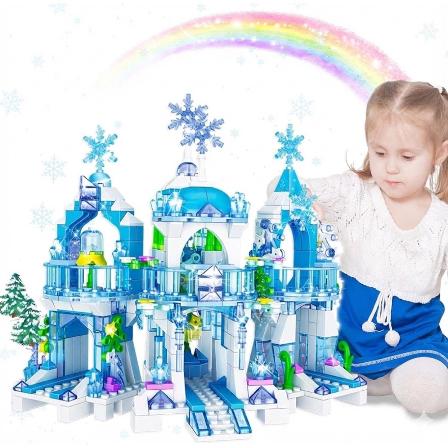 Set Bloques Armables Castillo de Hielo 463 Piezas DBG1539-2