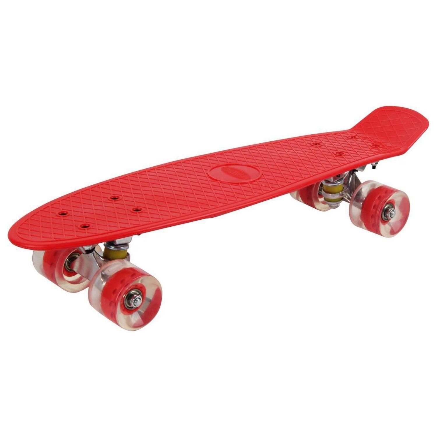Skate Patineta Penny 56 Cm Rojo Bex-0