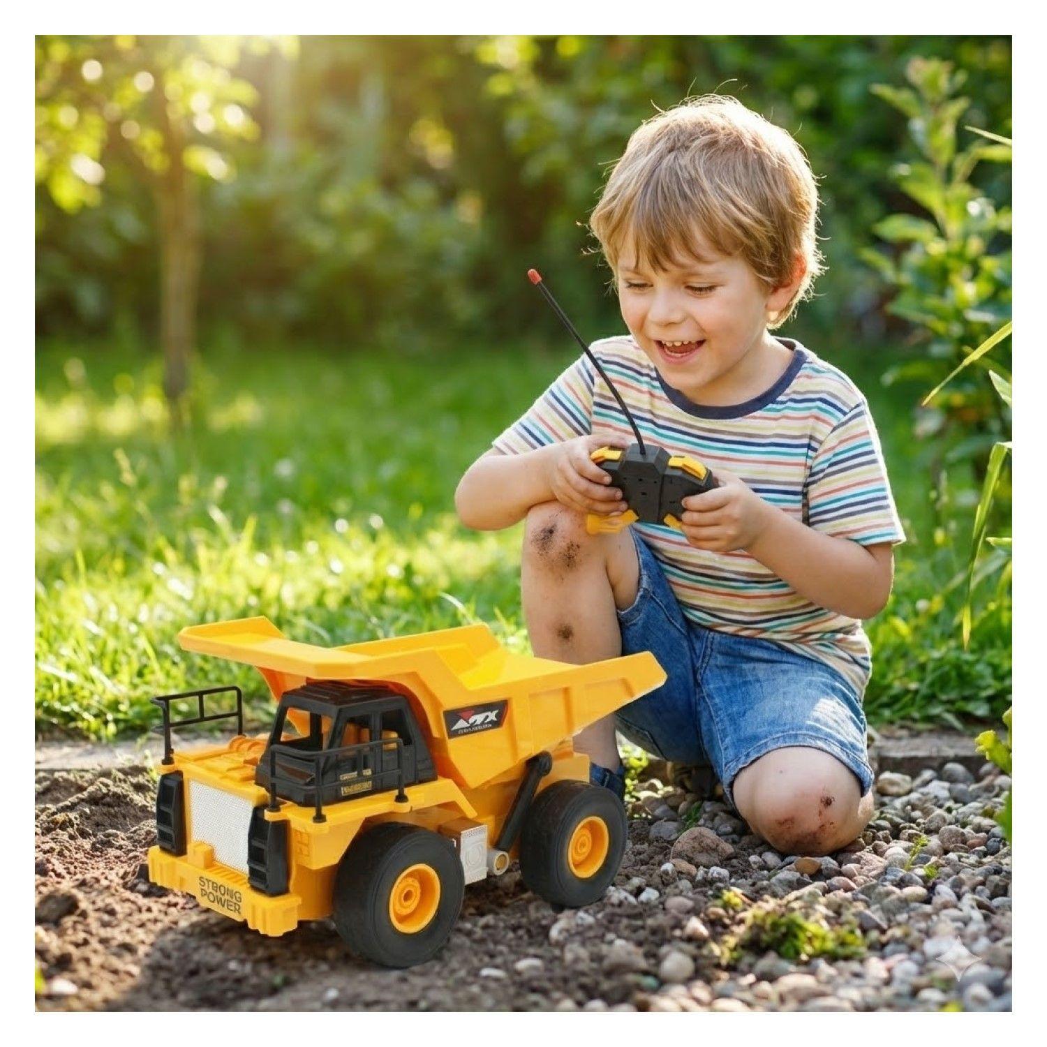 Juguete Camión Carga RC 5 Canales Batería Recargable DBG1695-4