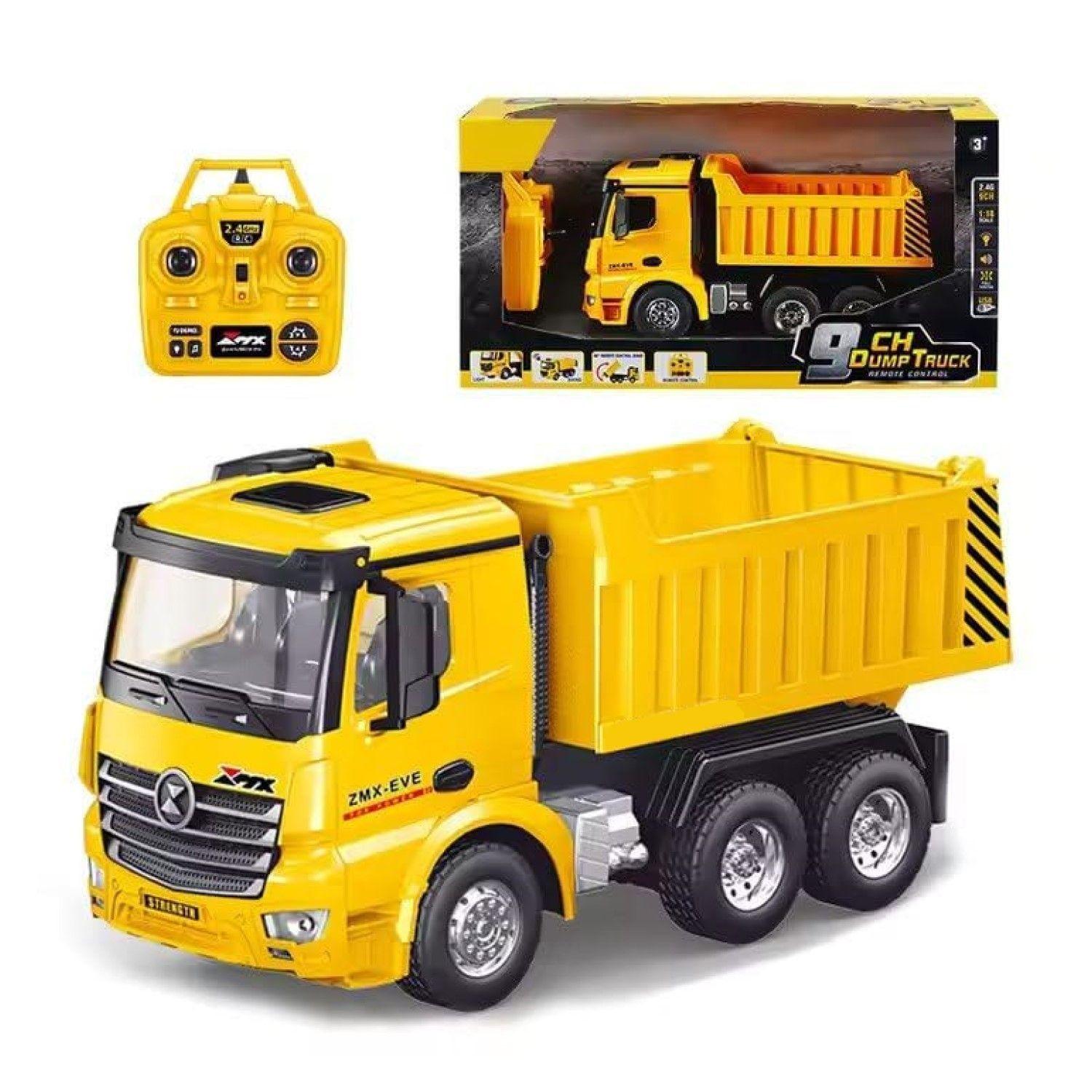 Juguete Camión Carga RC 9 Canales Batería Recargable DBG1694-2