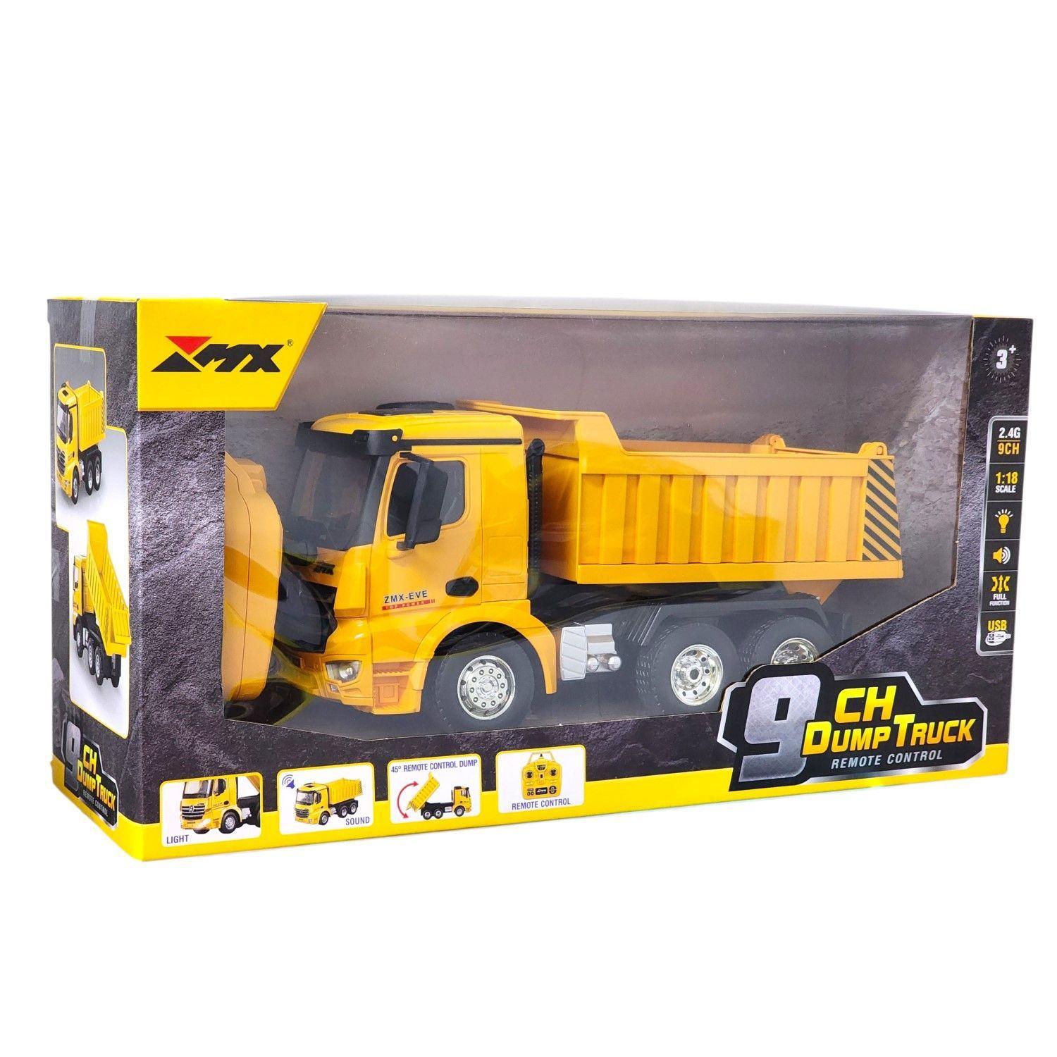 Juguete Camión Carga RC 9 Canales Batería Recargable DBG1694-3