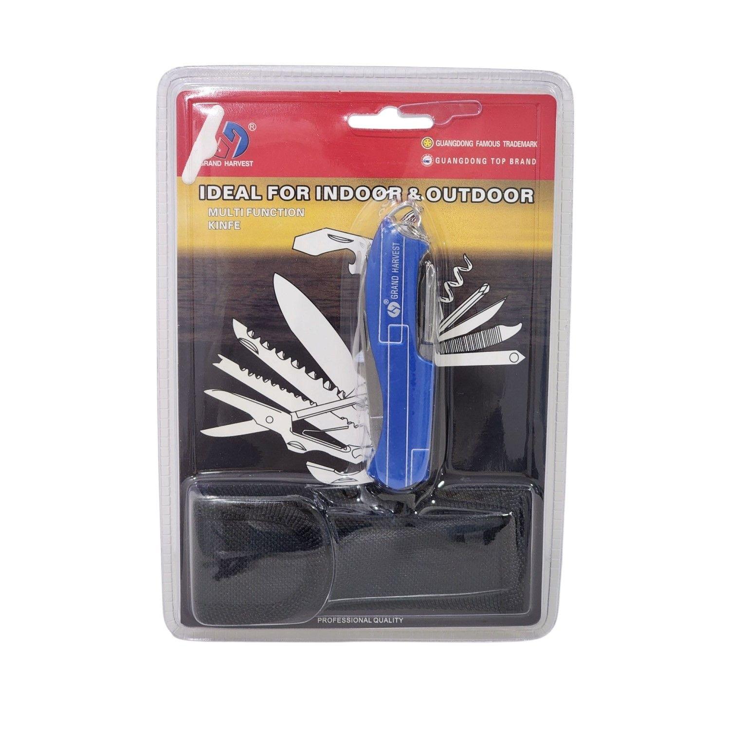 Navaja Multiuso Grand Harvest 15 Funciones 11370 Azul-0