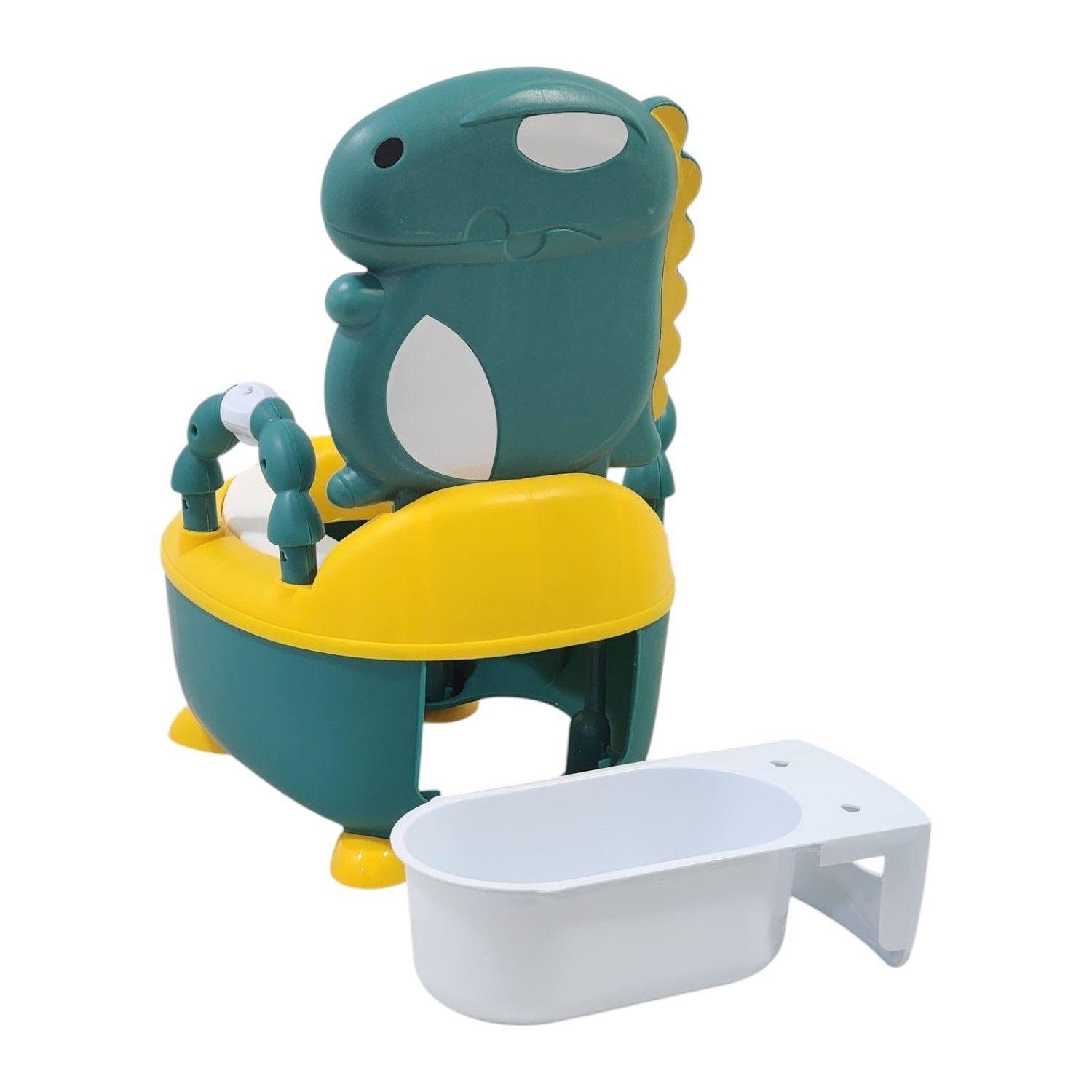 Pelela Bacinica Baño Infantil Para Niños Diseño Dinosaurio 16433-2