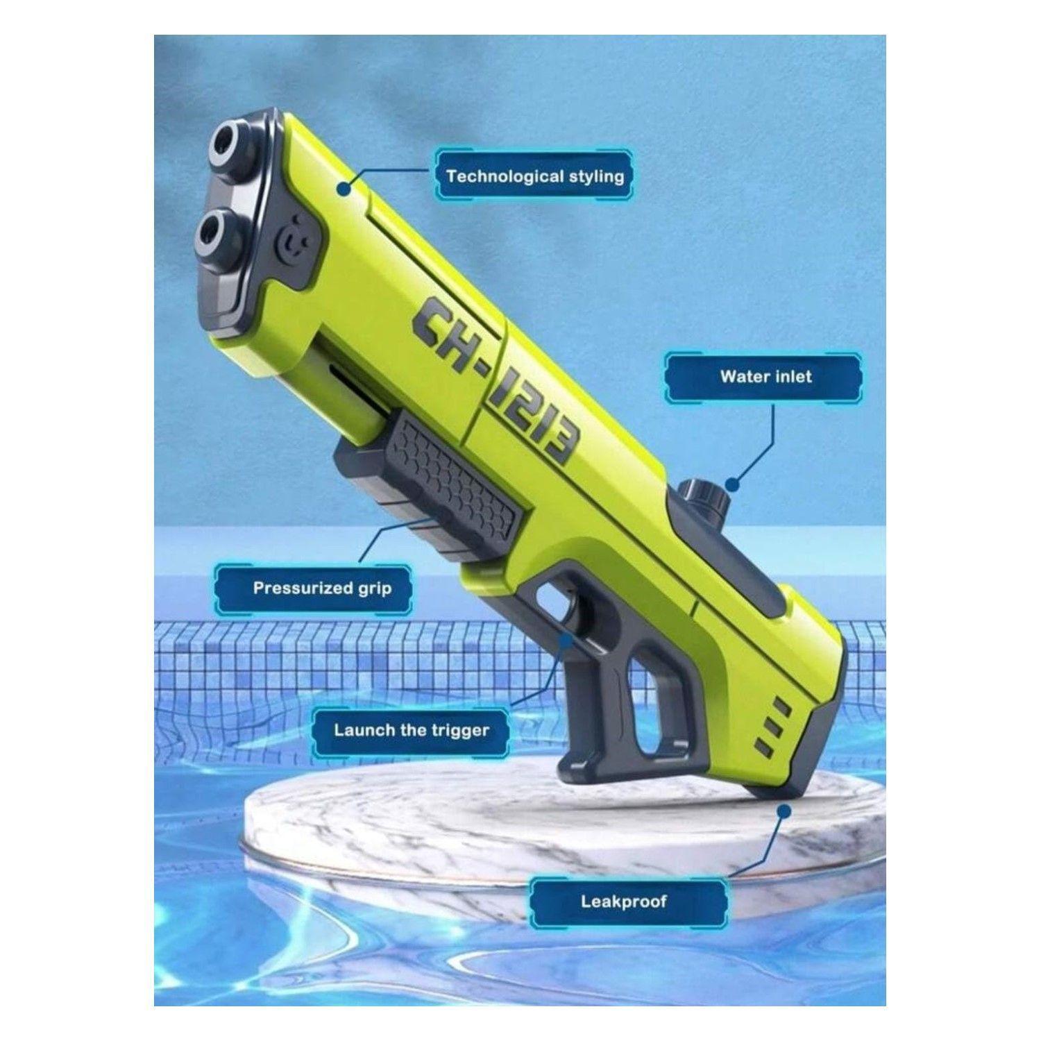 Juguete Pistola Lanza Agua Doble Chorro 400ml DBG1604G-6