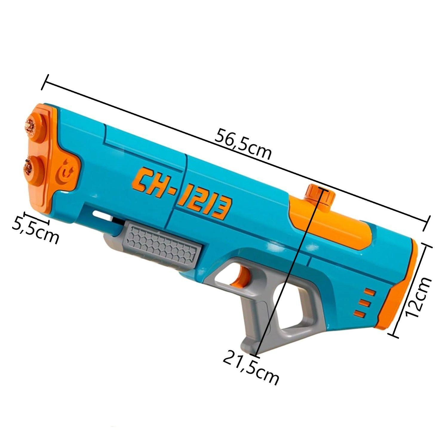 Juguete Pistola Lanza Agua Doble Chorro 400ml DBG1604G-7